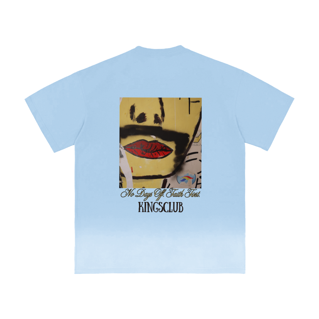 Sunfade Vintage Washed Royal Standard Tee