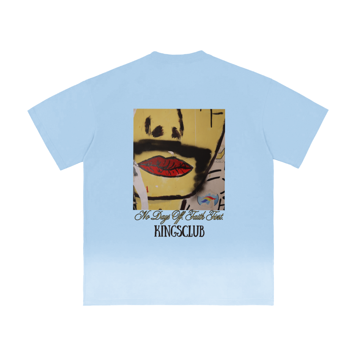 Sunfade Vintage Washed Royal Standard Tee