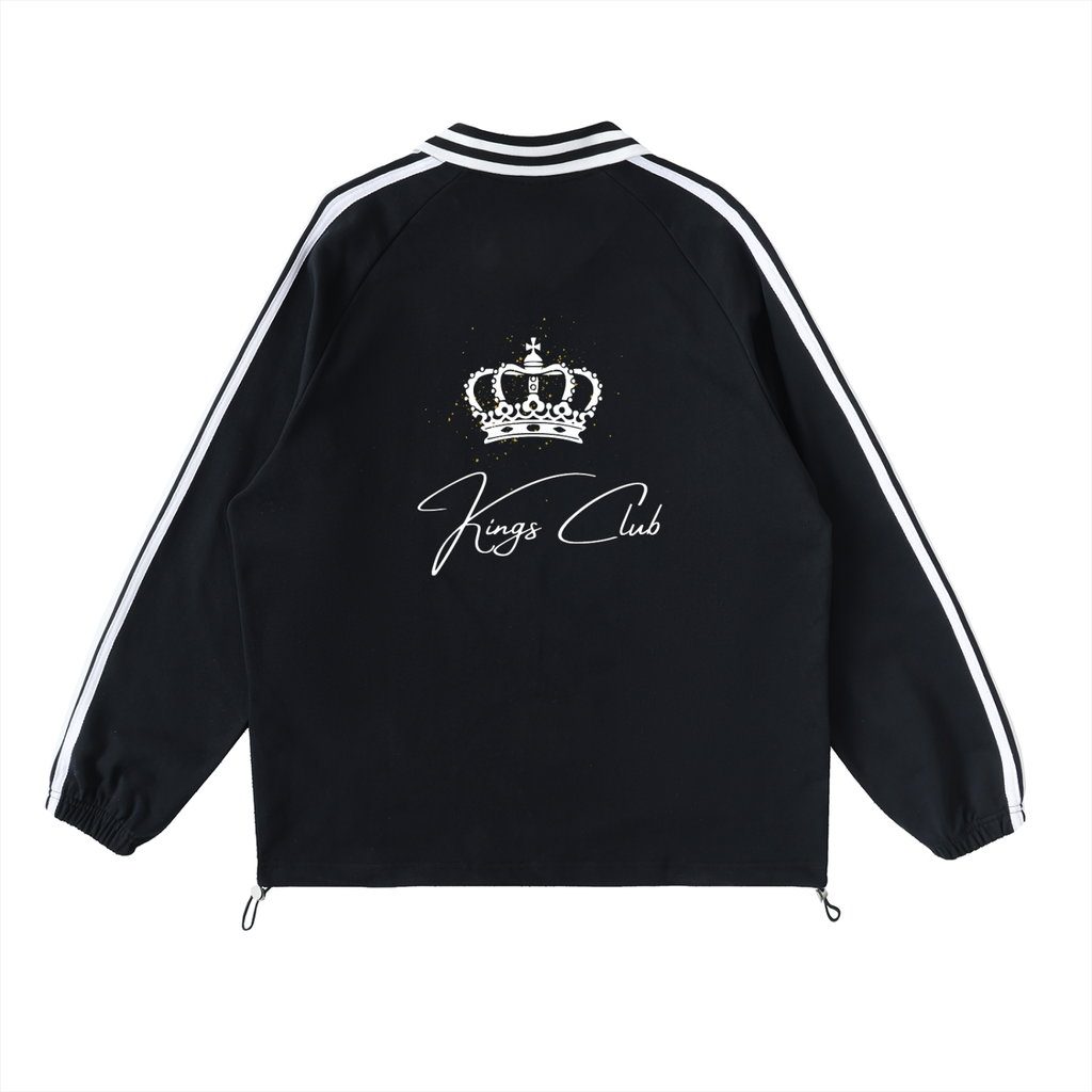 Royal Edge Lapel Sweatshirt