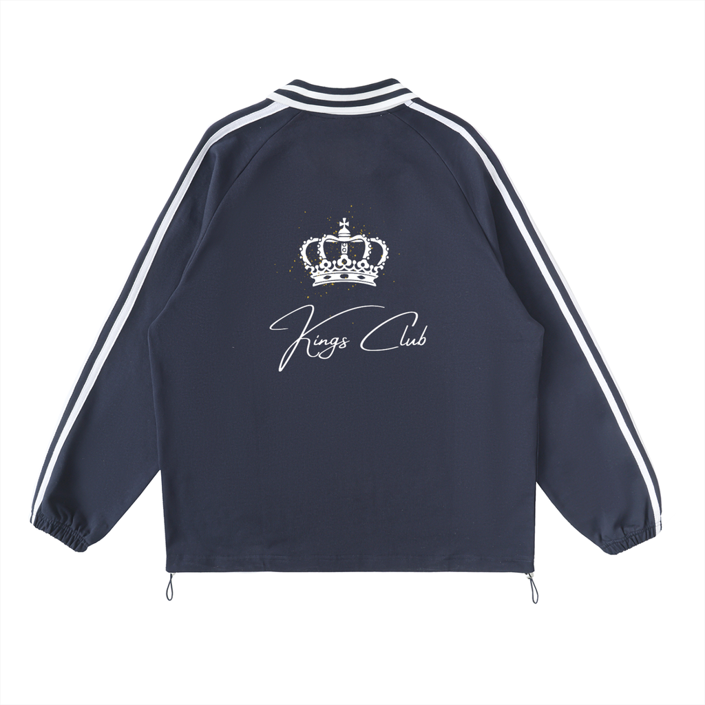 Royal Edge Lapel Sweatshirt